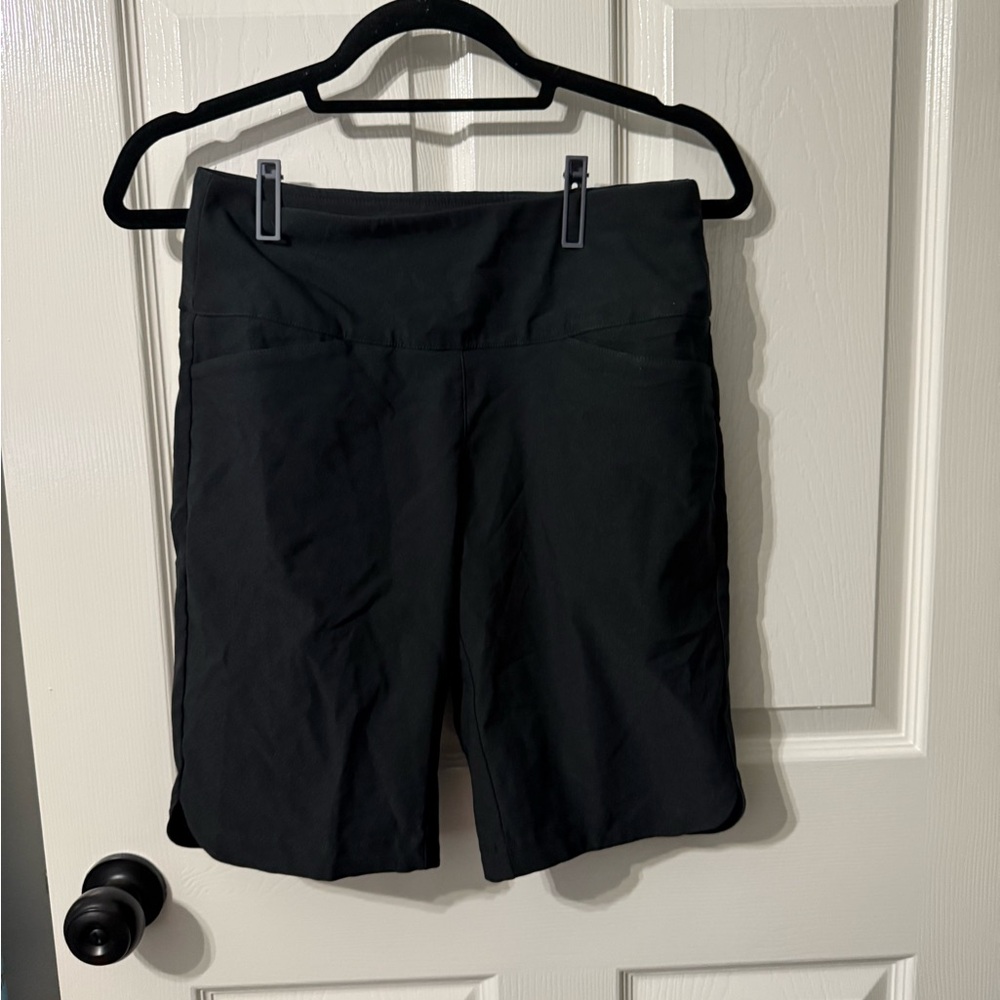 Lady Hagen Black Bike Shorts Tailored Fit